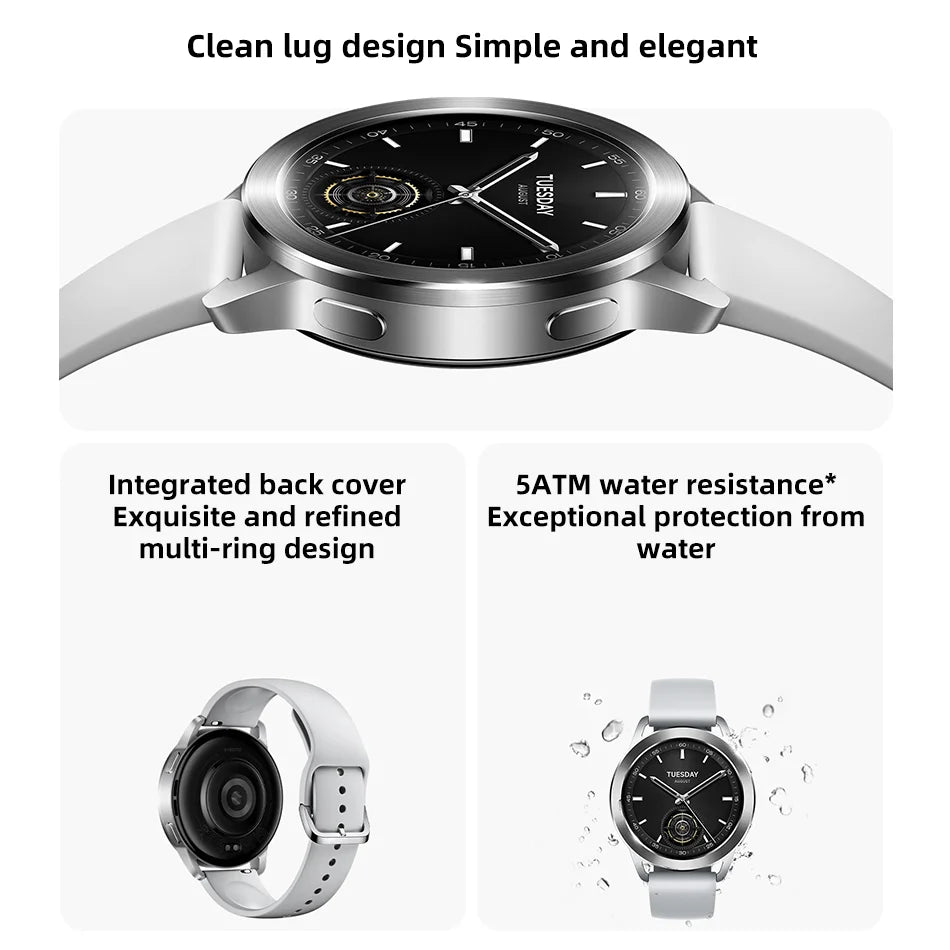 Xiaomi Watch S3 Global Version 150+ Sports Modes Smartwatch 1.43" AMOLED Display 495mAh Battery Heart Rate Sports Tracking